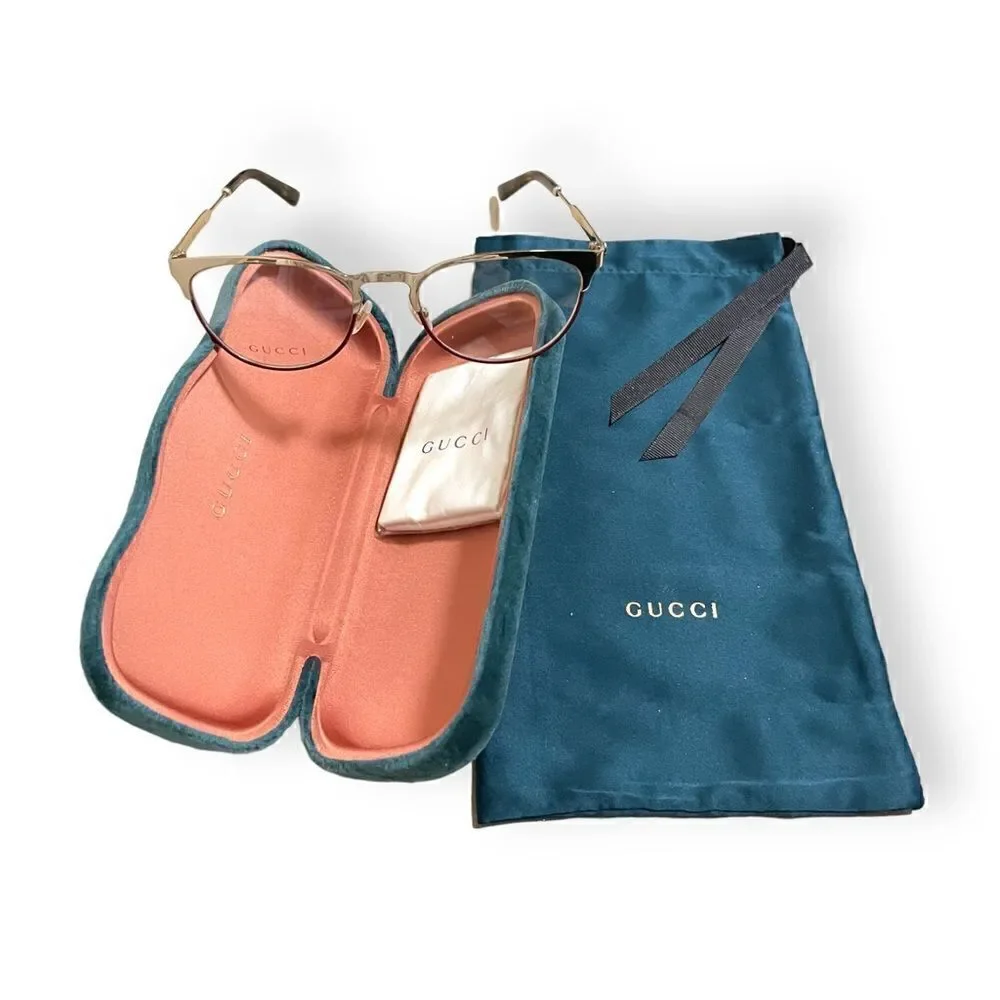 Gucci Women's 61mm Optical Frames with Demo Lens